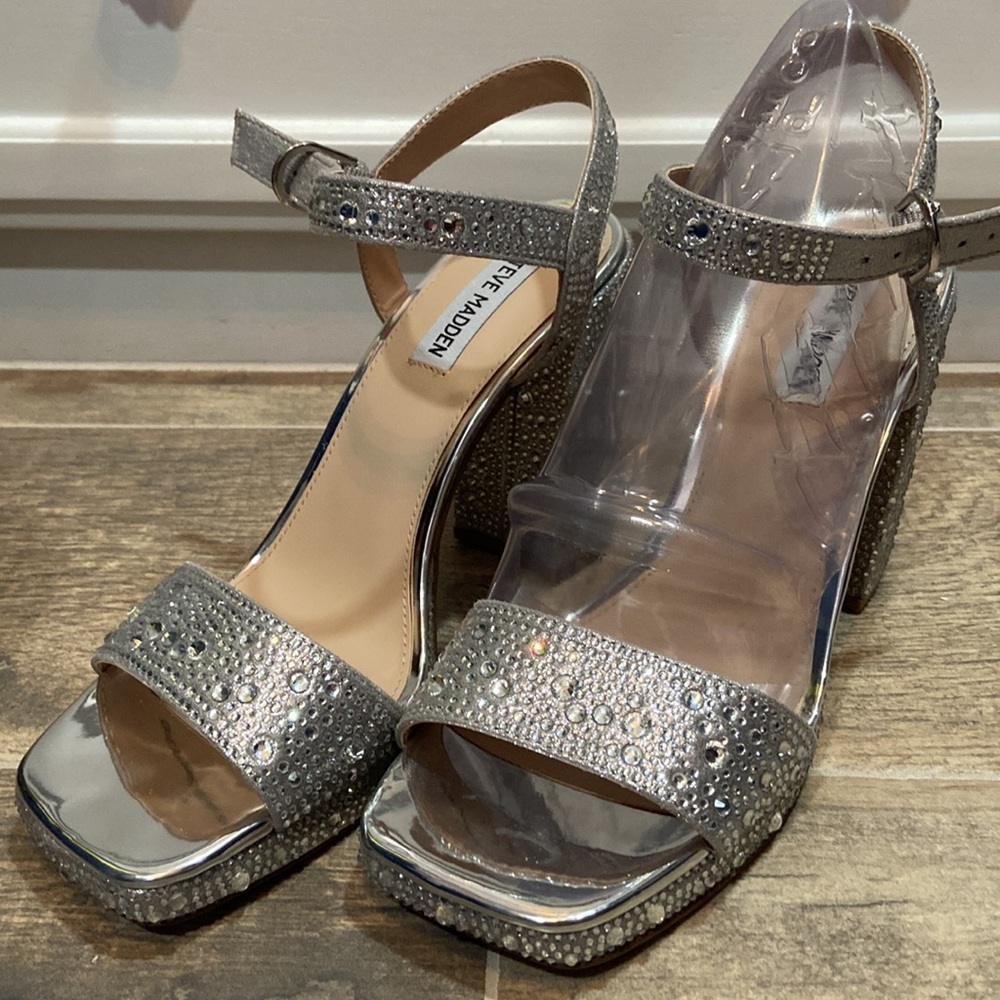 Rhinestone heels